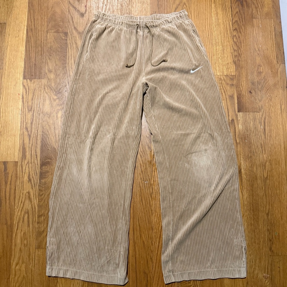 Nike Tan Corduroy Sweats